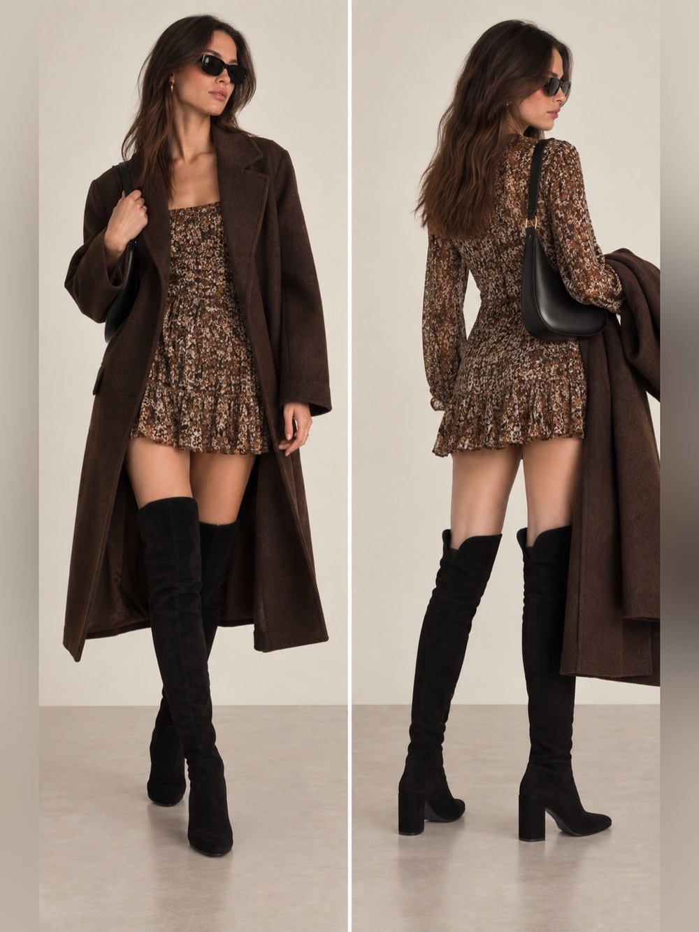 Stuart Weitzman 5050 Over The Knee Suede Block Heel Boots